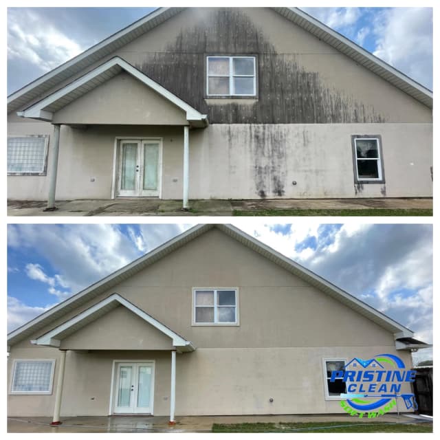 Another house before and after cleaning